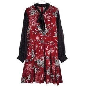 Smak Parlour Floral Long Sleeve Dress